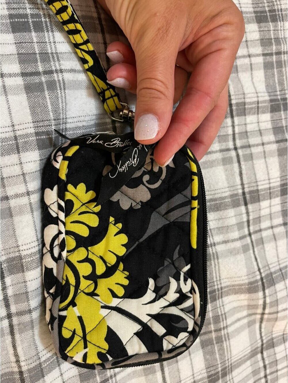NWOT | Vera Bradley | BAROQUE (retired) Floral Quilted Zip Coin Purse - Picture 7 of 7